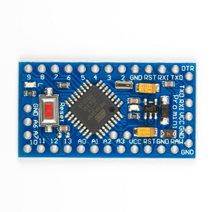 Arduino Pro Mini ATMEGA 328 - 5 V / 16 MHz (Header ile Birlikte) - Görsel 2