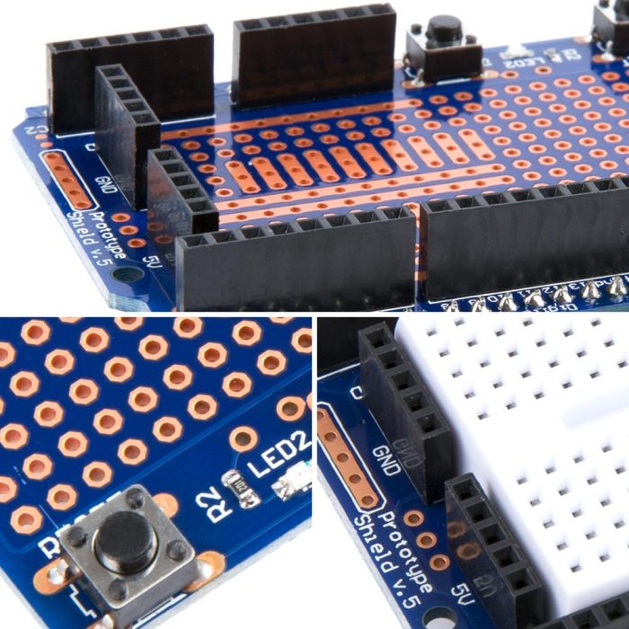 Arduino Uno R3 Proto Shield ve Mini Breadboard - Görsel 7