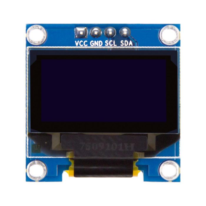 0.96 inch 4 pin Mavi I2C IIC OLED LCD Modülü - Görsel 3