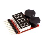 Lipo Seviye Ölçer ve Alarm Modülü 1-8S