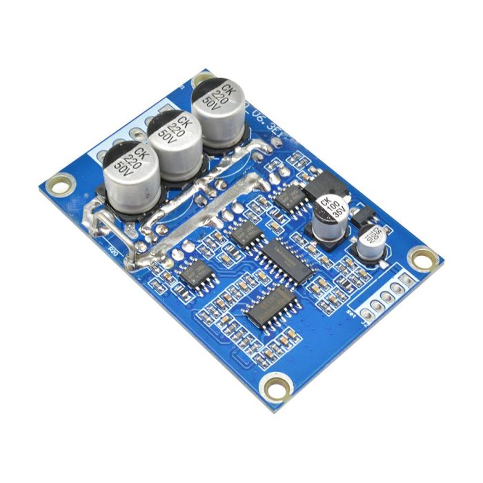 12-36V DC 15A 500W Fırçasız Motor Sürücü Modülü (Hall Sensörsüz) - Görsel 3