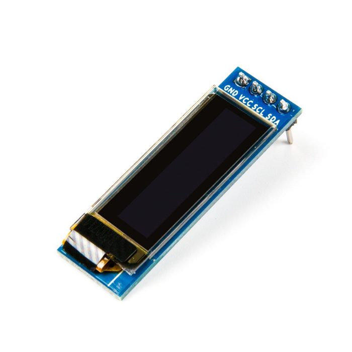 128x32 OLED LCD Ekran (Arduino Uyumlu) - Görsel 2
