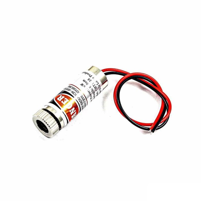 12mm 650nm 5mw Kırmızı Nokta Kafalı Lazer - Görsel 3