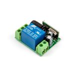 12V 315MHz 1 Kanallı Röle Modülü Uzaktan Kumanda ile Birlikte - Görsel 3