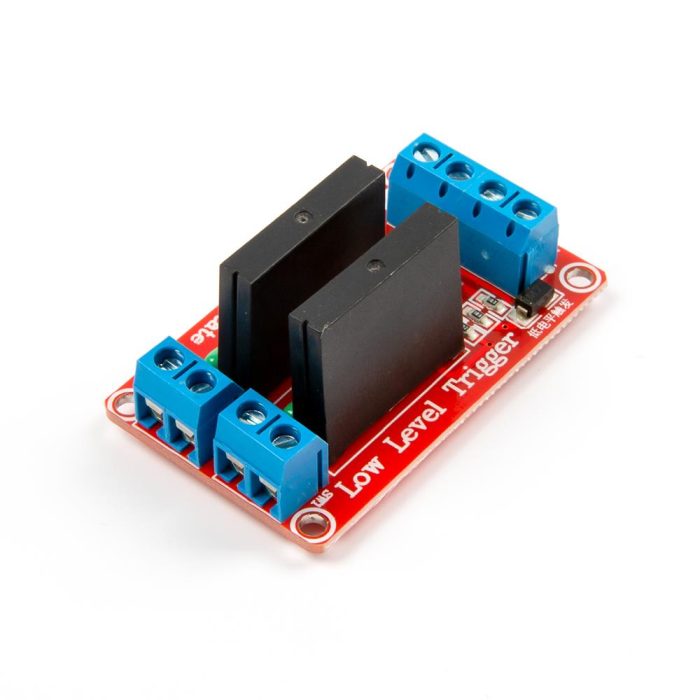 2 Kanal Solid State Röle Modülü - 5V - Görsel 3