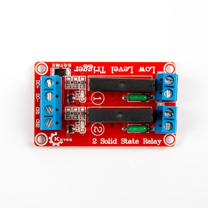 2 Kanal Solid State Röle Modülü - 5V - Görsel 6