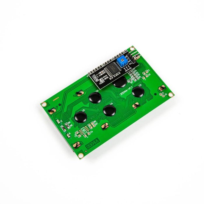 2004A 20x4 IIC/I2C Haberleşmeli LCD Ekran (Mavi Arka Işıklı) - Görsel 6