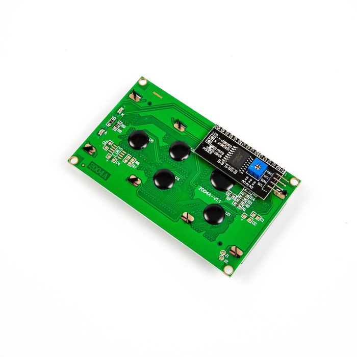 2004A 20x4 IIC/I2C Haberleşmeli LCD Ekran (Mavi Arka Işıklı) - Görsel 7