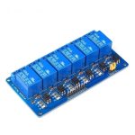 6 Kanal 24V DC Düşük Seviye Optokuplör Röle Modülü - Görsel 3