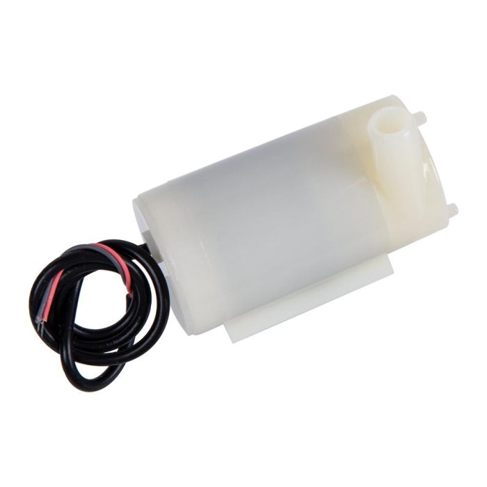 DC 3-5V Fırçasız Düşük Gürültülü Mini Su Altında Çalışabilen Su Pompası - Görsel 3