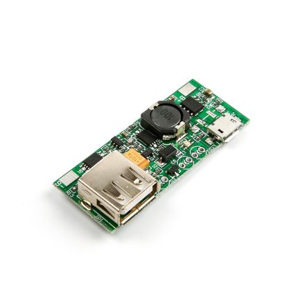 3.7V'dan 5V'a 1A Lityum Batarya Telefon Sarj ve Deşarj Modülü (Korumalı)