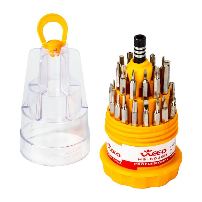 31'li Evrensel Çok Amaçlı Tornavida Seti - Görsel 7