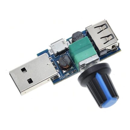 USB Fan Hız Kontrol Sürücüsü Regülatör Modülü DC 4-12V to 2.5-8V 5W