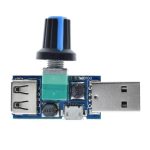USB Fan Hız Kontrol Sürücüsü Regülatör Modülü DC 4-12V to 2.5-8V 5W - Görsel 2
