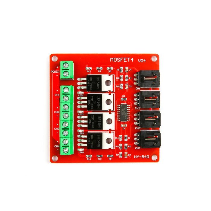 4 Kanal IRF540 Mosfet Modülü - Görsel 2