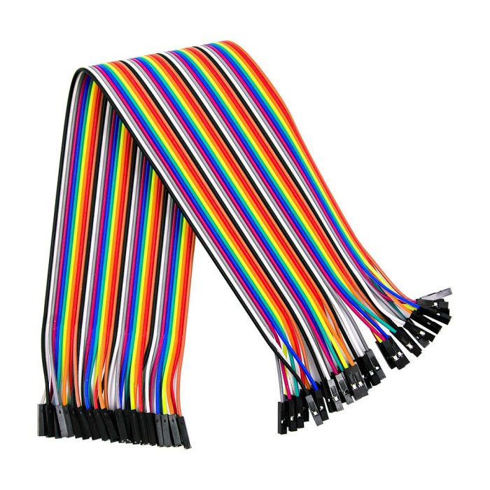 40 Pin Dişi - Dişi Jumper Kablo - 30cm - Görsel 2