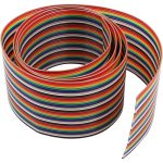 40 Pin 1.27mm Renkli Flex Şerit Dupont Kablo (AWG26)