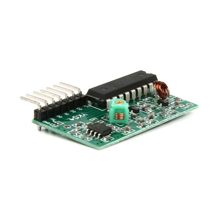 4 Kanallı RF Kablosuz Araba Kumanda Kontrol Modülü - Görsel 5