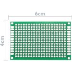 4X6cm PCB Prototip Kartı (Çift Taraflı) - Görsel 3
