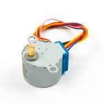 5V 4 Fazlı Step Motor ve ULN2003 Mavi Sürücü Kartı - Görsel 4