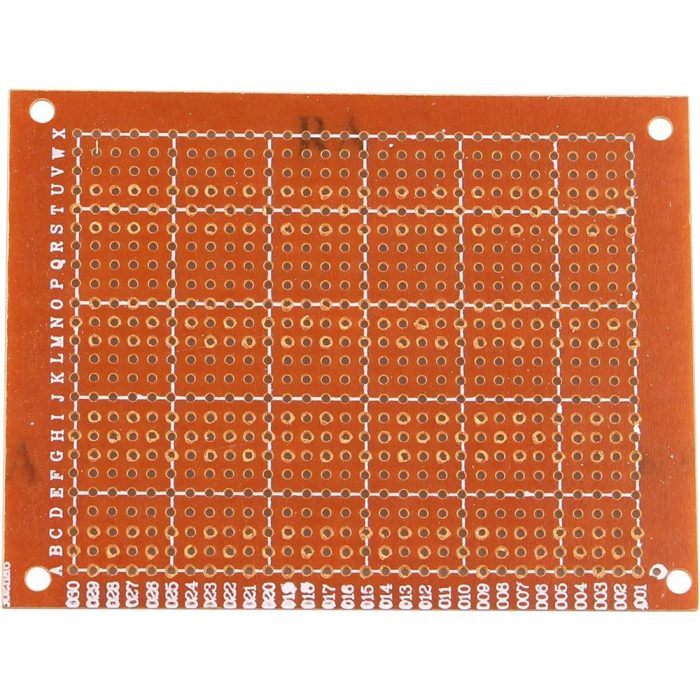 5X7cm Bakır PCB Prototip Kartı (Tek Taraflı) - Görsel 3
