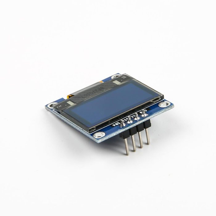 0.96 inç 4 Pinli I2C OLED LCD Modülü (Mavi) - Görsel 2