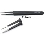 6 Parça ESD Paslanmaz Antistatik Cımbız Seti (ESD-10,ESD-11,ESD-12,ESD-13,ESD-14,ESD-15) - Görsel 6