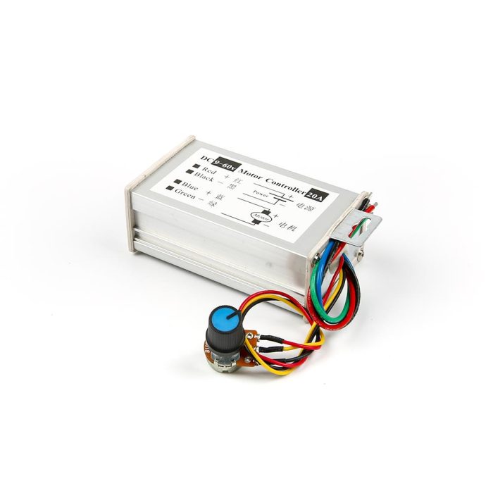 9-60V 20A PWM DC Motor Hız Kontrol Modülü - Görsel 2