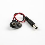 9V DC Pil - Batarya Soketi - Görsel 2