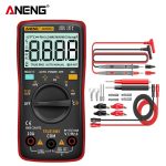 ANENG AN8002 6000 Yüksek Hassasiyetli Dijital Kırmızı Multimetre - Görsel 2