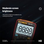 ANENG AN8002 6000 Yüksek Hassasiyetli Dijital Kırmızı Multimetre - Görsel 6