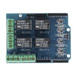 5V 4 Kanallı Röle Shield (Arduino ile Uyumlu)
