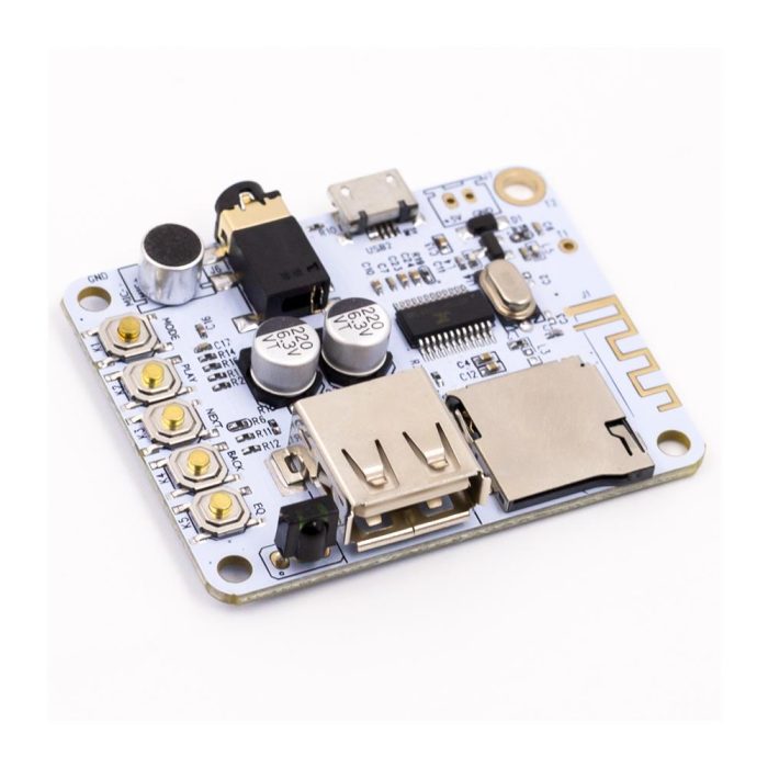 Bluetooth Ses Alıcılı MP3 Çözücü Kart ve Kızılötesi Kumanda - Görsel 2