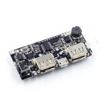 Çift USB Girişli 5V (1A Çiftlı Durumda) 2.1A Powerbank 18650 Batarya Şarj Kartı - Görsel 4