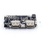 Çift USB Girişli 5V (1A Çiftlı Durumda) 2.1A Powerbank 18650 Batarya Şarj Kartı - Görsel 6