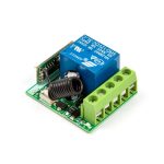 DC 12V 1 Kanallı 433 MHz Kablosuz RF Alıcılı Röle Modülü - Görsel 6