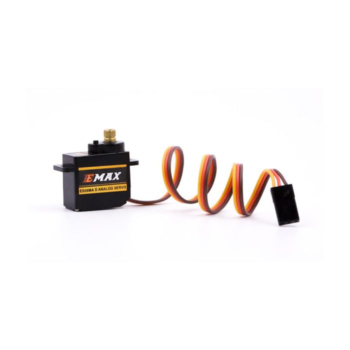 EMAX ES08MAII 12 G 2.0 KG 180 Derece Mini Metal Dişli Servo Motor - Görsel 1
