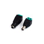 Erkek + Dişi 5.5mm 2.1 DC Soket - Görsel 3