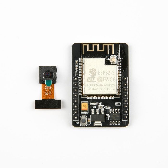 ESP32-CAM WiFi Bluetooth Geliştirme Kartı + OV2640 Kamera Modülü - Görsel 1