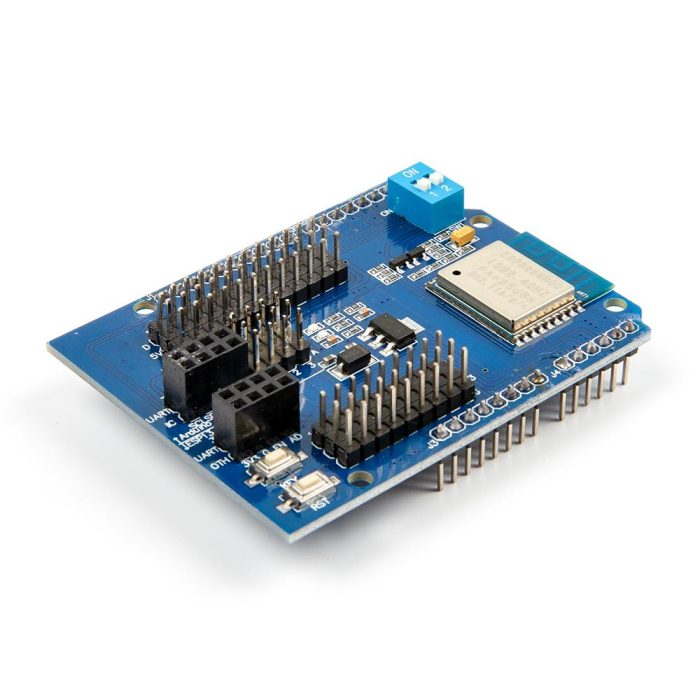 ESP8266 ESP-13 Web Sunucu Seri Port WiFi Genişletme Kartı Shield - Görsel 5