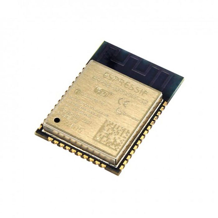 espressif-esp32-wroom-32-16m-128mbit-flash-wifi-bluetooth-modulu-6569.jpg Espressif ESP32-WROOM-32 16M 128Mbit Flash WiFi Bluetooth Modülü - Görsel 1