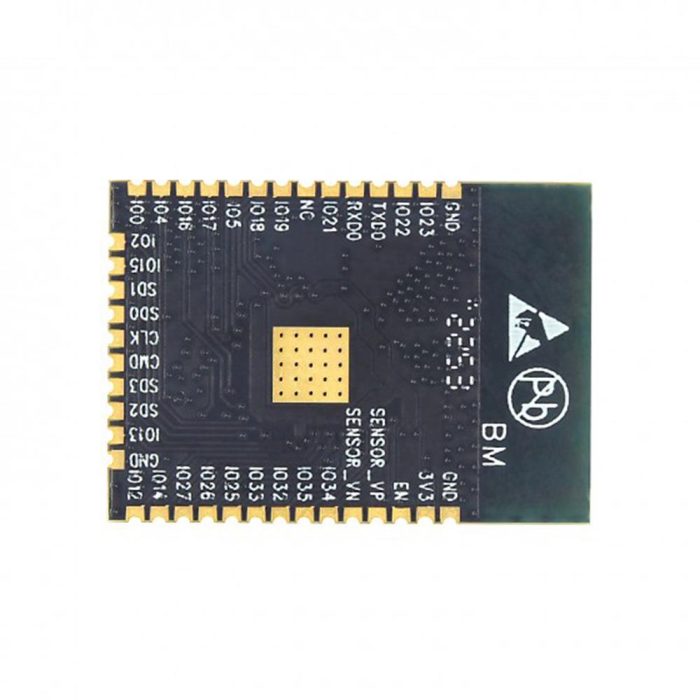 espressif-esp32-wroom-32-16m-128mbit-flash-wifi-bluetooth-modulu-6572.jpg Espressif ESP32-WROOM-32 16M 128Mbit Flash WiFi Bluetooth Modülü - Görsel 4