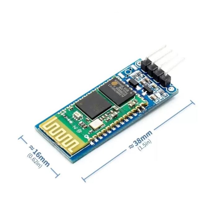 HC06 4 Pin Kablosuz Bluetooth Slave Modülü (Butonsuz) - Görsel 3