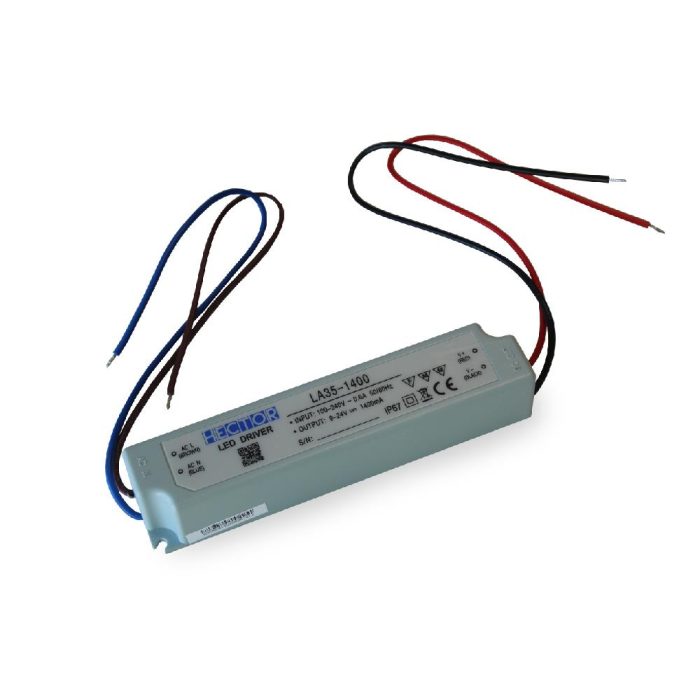 Hector LED Driver 35W 1400mA 9-24V IP67 - LA35-1400MA - Görsel 1