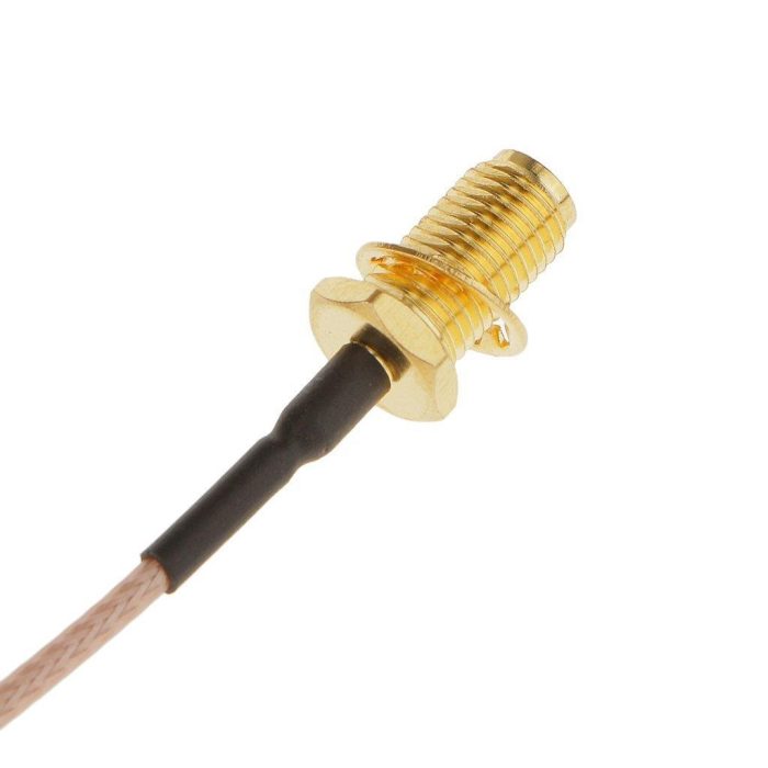 IPEX SMA - Dişi RP-SMA RF Kablo 12cm - IPEX-SMA - Görsel 3