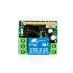 Kablosuz 433MHz 12V 1 Kanallı Röle Modülü (Uzaktan Kumanda İle Birlikte) - Görsel 5