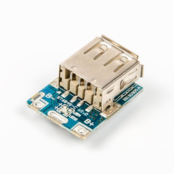 5V Gerilim Yükseltici Lityum Batarya Sarj Modülü - Görsel 2