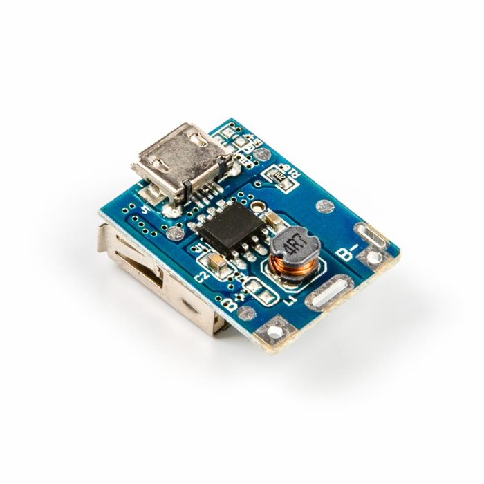 5V Gerilim Yükseltici Lityum Batarya Sarj Modülü - Görsel 5