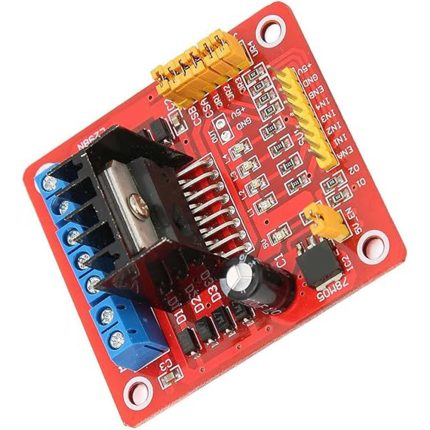 L298N Çift H Köprülü DC Step Motor Sürücü Kartı