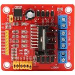 L298N Çift H Köprülü DC Step Motor Sürücü Kartı - Görsel 4